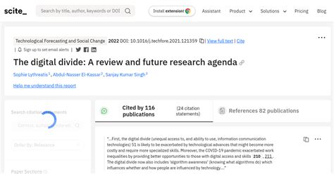 types of digital divide|The digital divide: A review and future research agenda.
